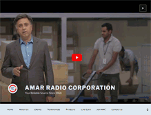 Tablet Screenshot of amarradio.com